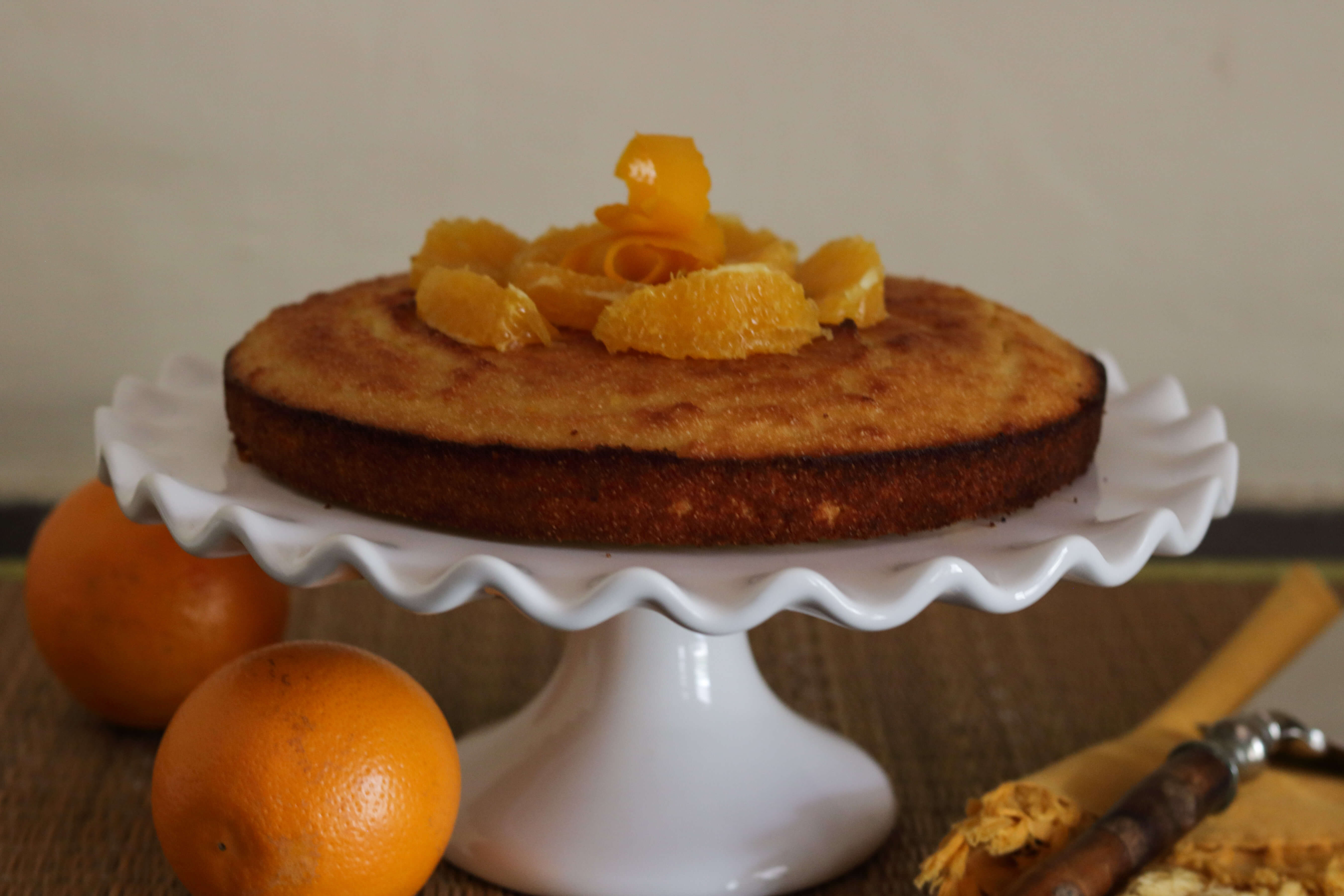 Orange And Almond Cake / www.quichentell.com