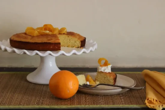 Orange And Almond Cake / www.quichentell.com