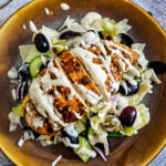 Chicken Shawarma Salad / www.quichentell.com