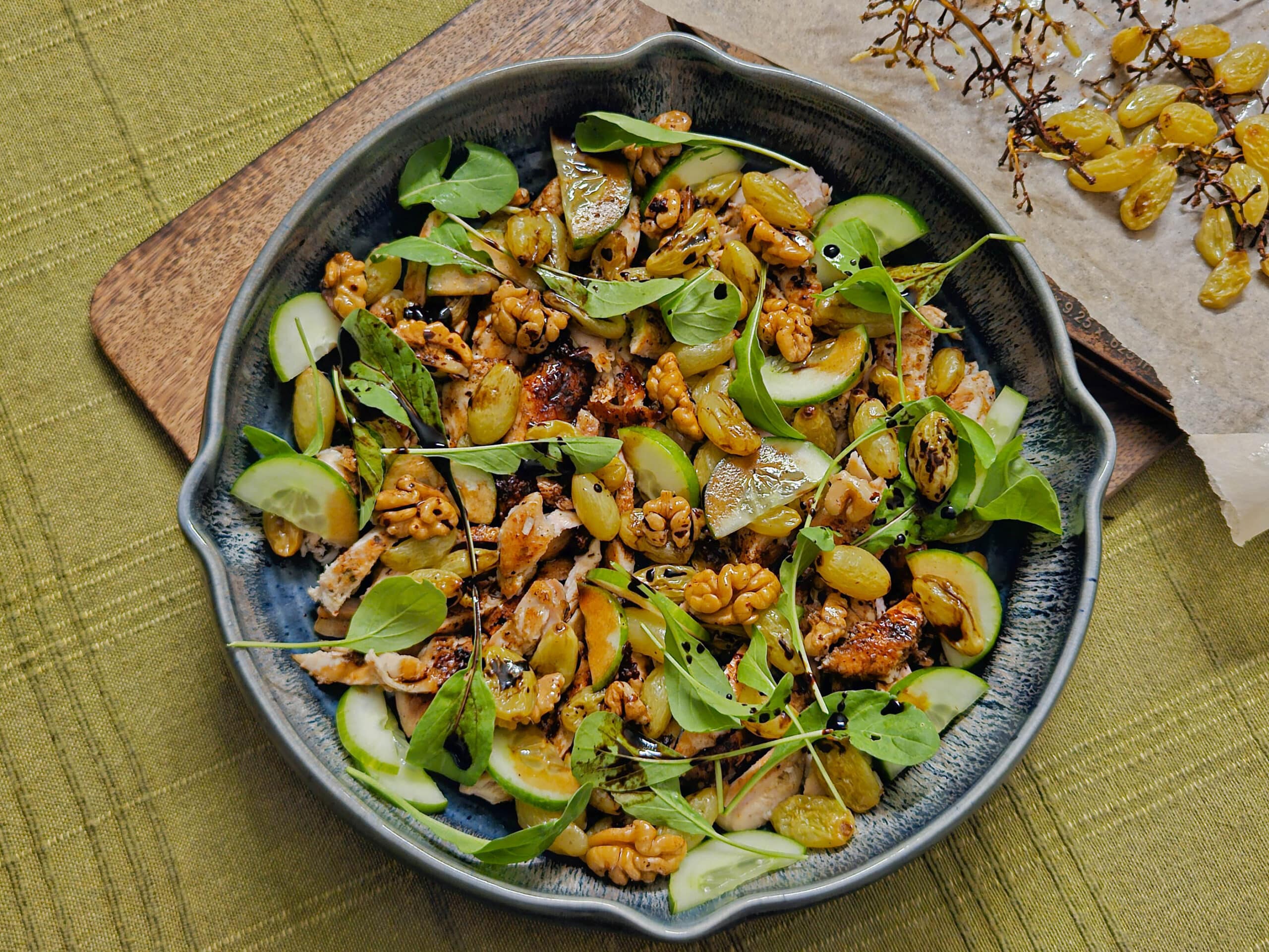 Chicken Salad with Grapes - Healthy Recipe - Quichentell