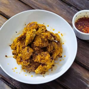 Hot Honey Chicken Bites / www.quichentell.com